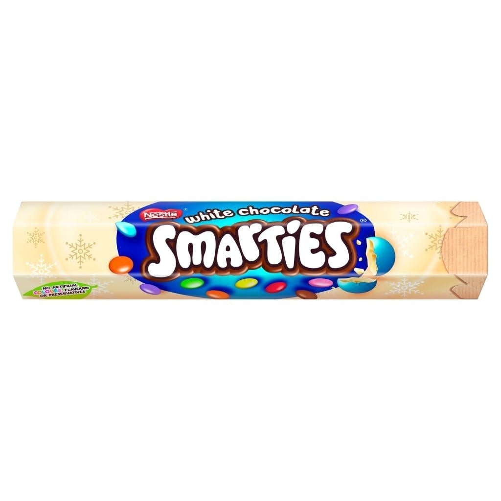 Nestle Smarties White Chocolate Giant Tubes