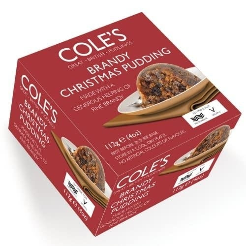 Cole's Traditional Foods Brandy Christmas Pudding 112g