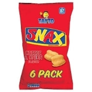 Tayto Snax (Cheese and Onion Flavour) 6 pack