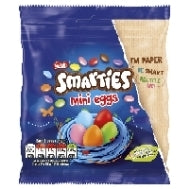 Smarties Milk Chocolate Mini Eggs Pouch