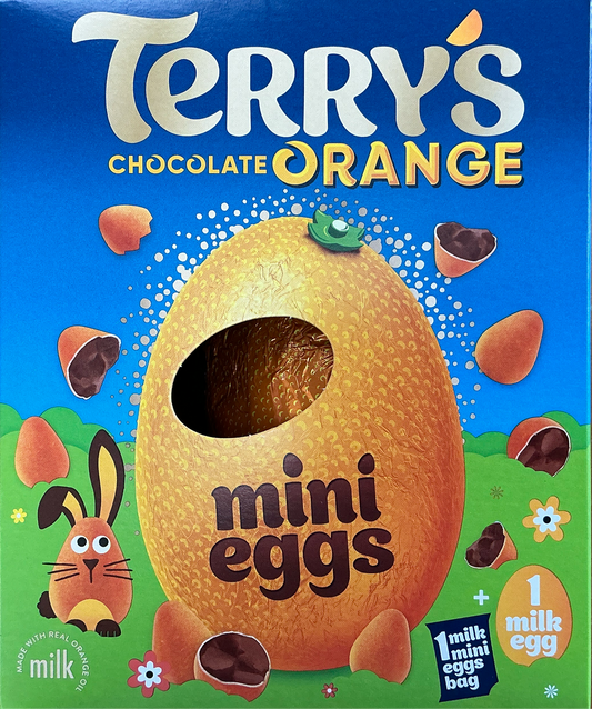 Terrys Chocolate Orange Milk egg + Mini milk eggs