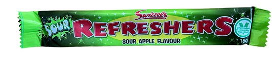 Swizzles Refreshers Sour Apple Chewbar