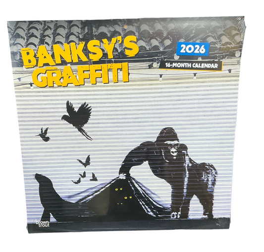 Calendar 2026 Banksy's Graffiti