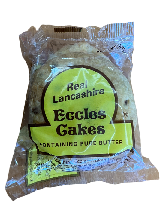 Real Lancashire Eccles Cakes 2 Pack