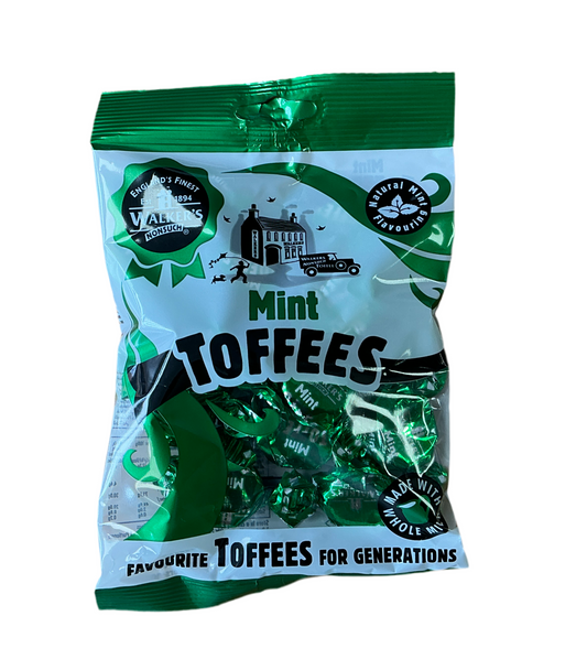 Walker's Nonsuch Mint Toffees 150g Bag (New)