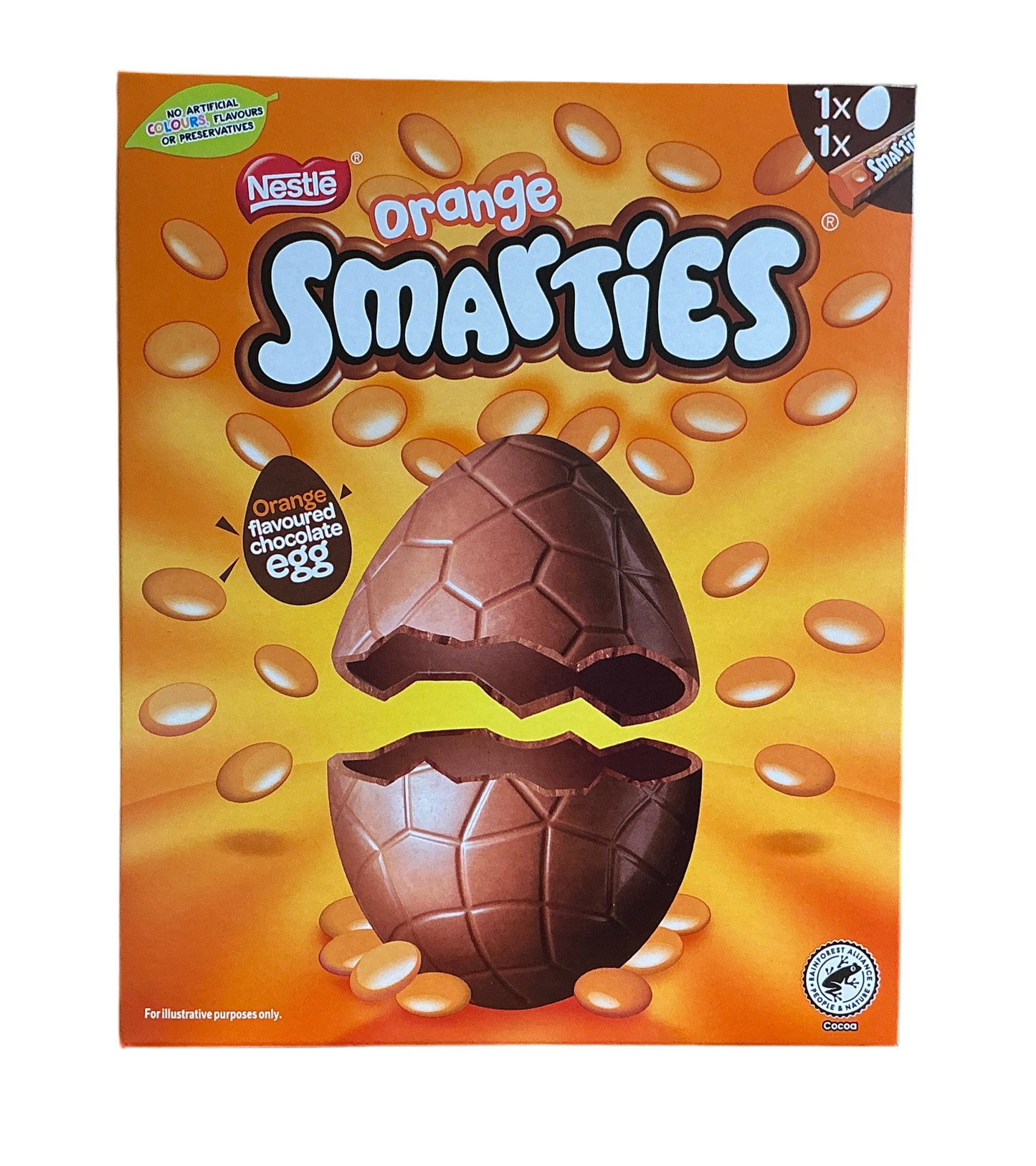 Smarties Orange Egg Large 188g