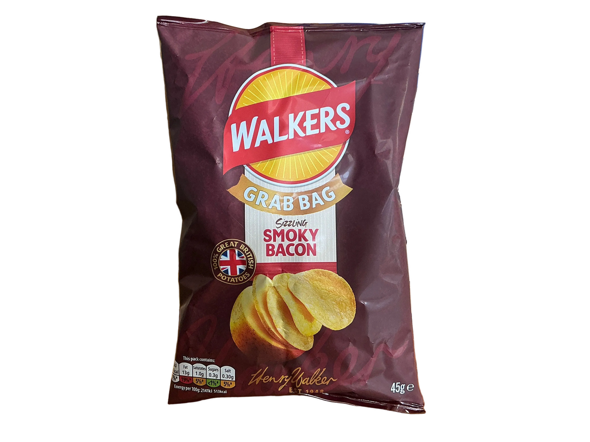 Walkers Smokey Bacon 45g