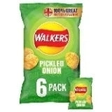 Walkers Pickled Onion 6 Pack