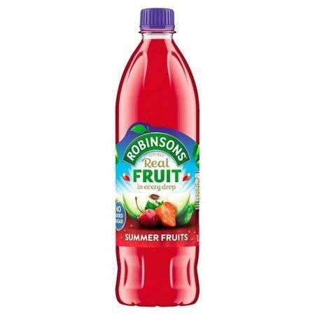 Robinsons Summer Fruits No Added Sugar Squash 1000g