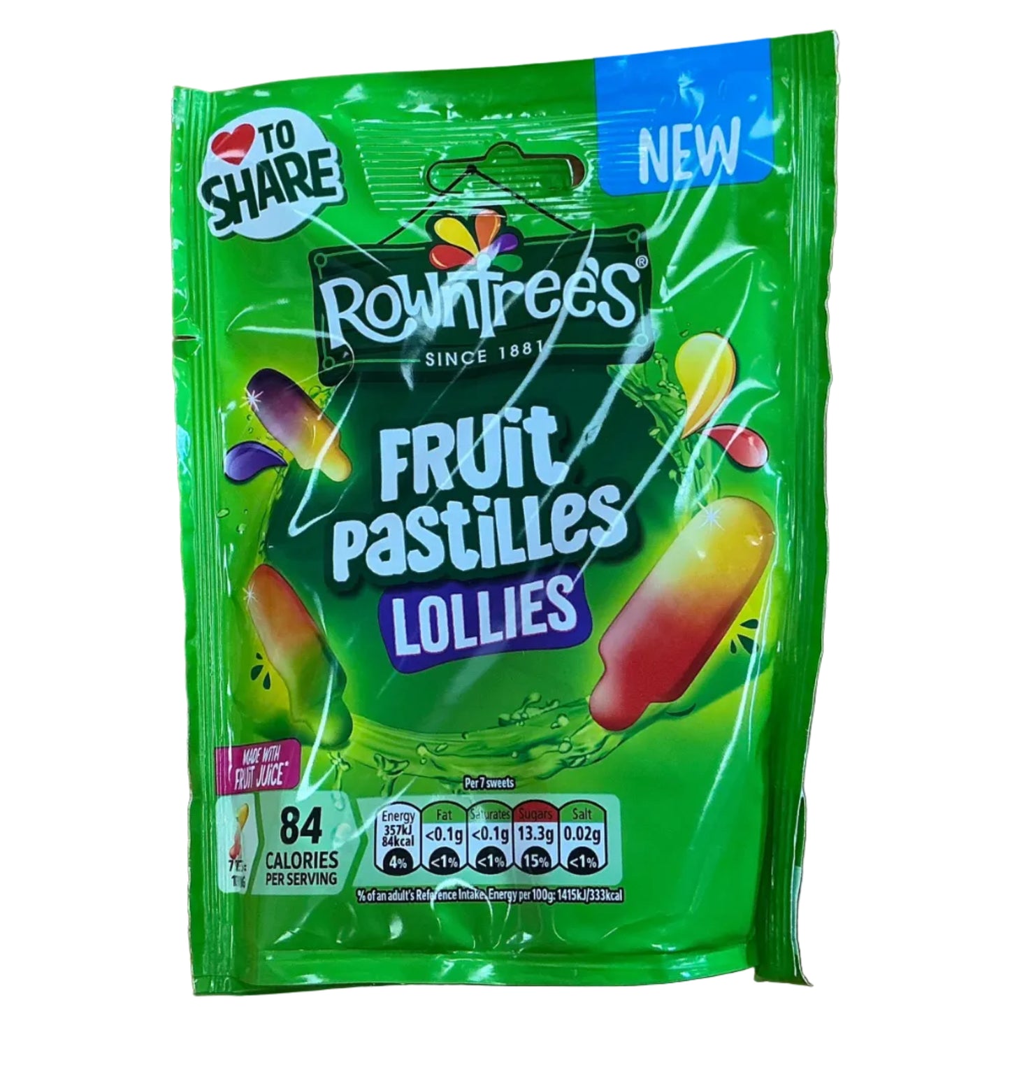 Rowntree's Fruit Pastilles Lollies