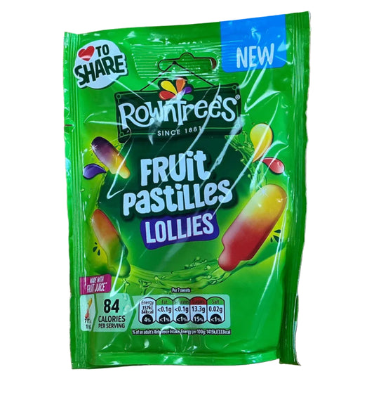 Rowntree's Fruit Pastilles Lollies