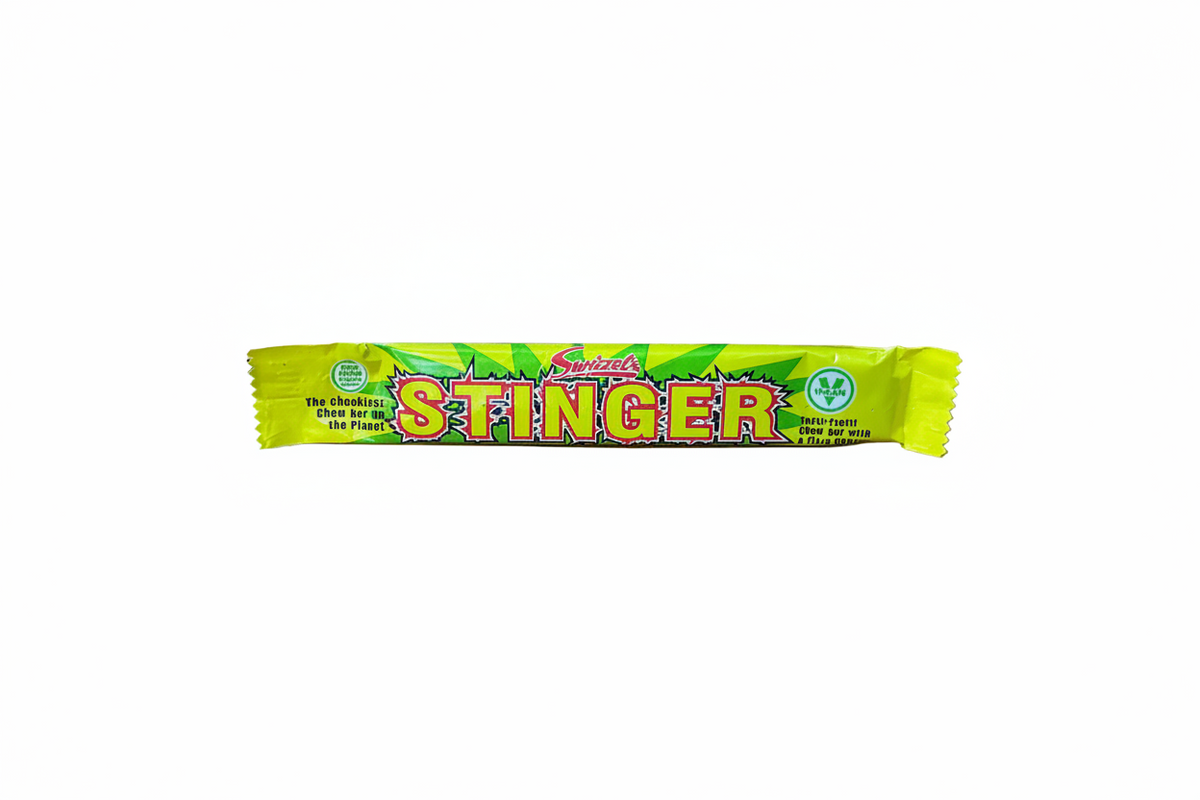 Swizzels Stinger Tutti-Fruiti chew bar with a fizzy centre 18g