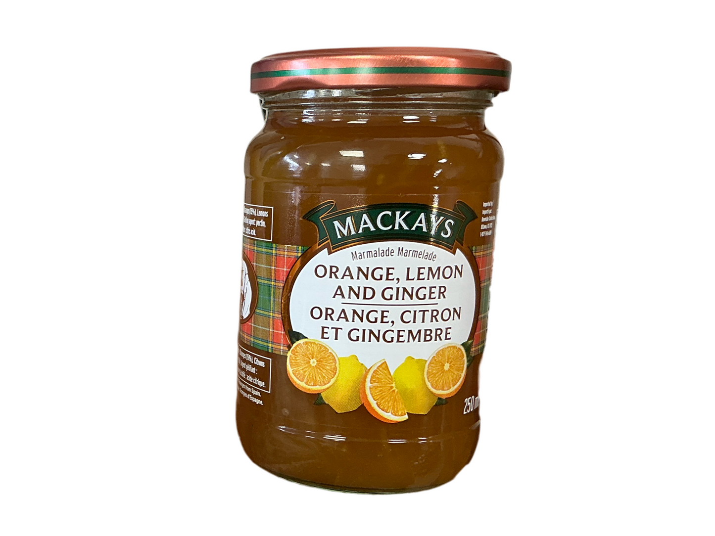 Mackays Marmalade, Orange, Lemon and Ginger