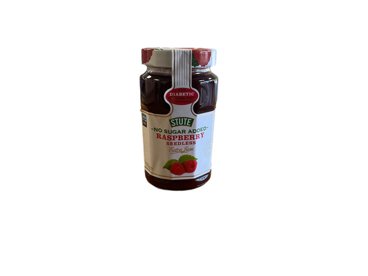 Stute No Sugar Added Seedless Raspberry Extra Jam 430g