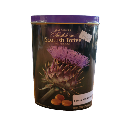 Gardiners Traditional Scottish Toffee Tin 300g