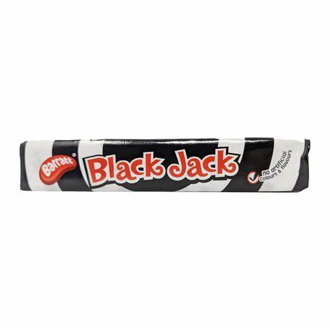 Barratts Black Jack Stick Pack 36g (Pack of 10)