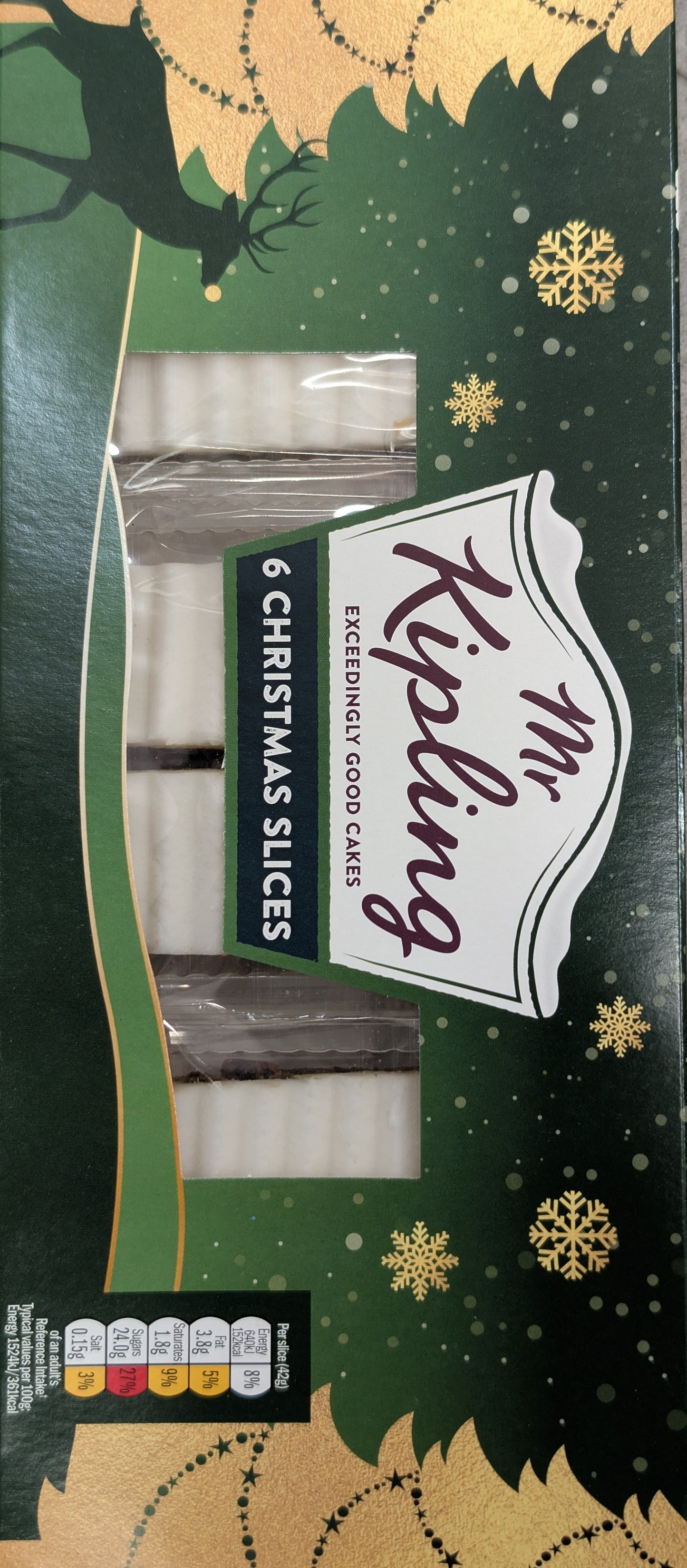 Mr. Kipling Christmas slices