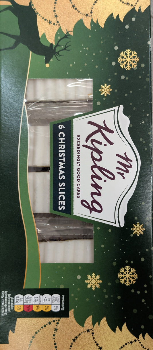 Mr. Kipling Christmas slices