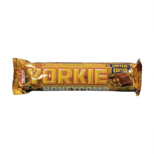 Yorkie Honeycomb Bar Milk Chocolate Limited Edition