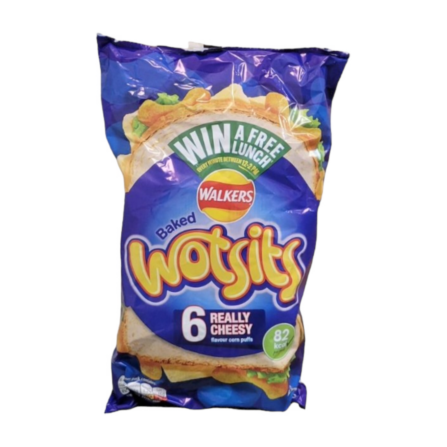 Walkers Wotsits Cheese 6 Pack 120g