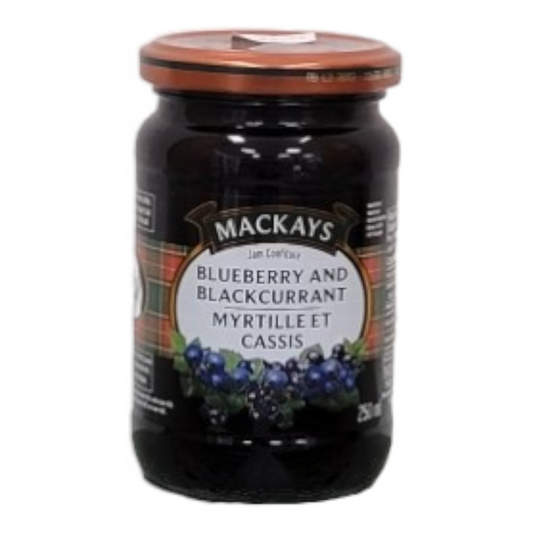 Mackays Blueberry & Blackcurrant Preserve 250ml