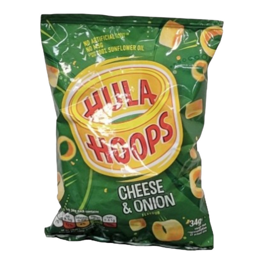 Hula Hoops Cheese And Onion