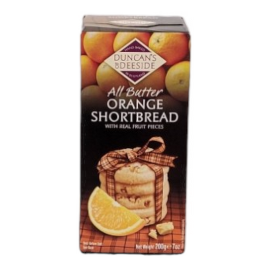 Duncan's Of Deeside Orange Shortbread