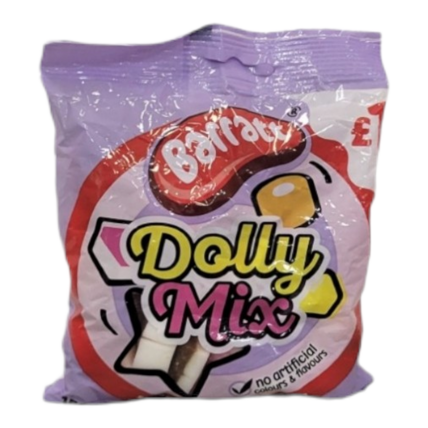 Barratts Dolly Mix Sweets 150g