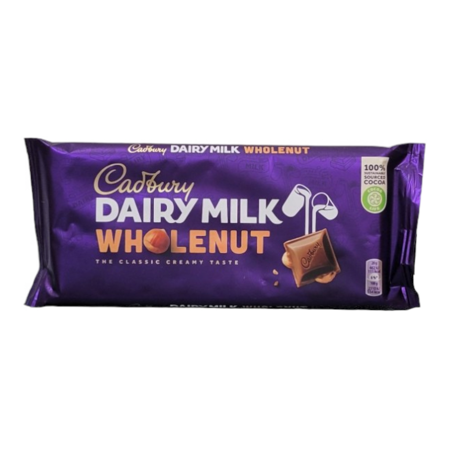 Cadbury Wholenut 180g