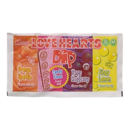 Swizzels Love Hearts Dip party