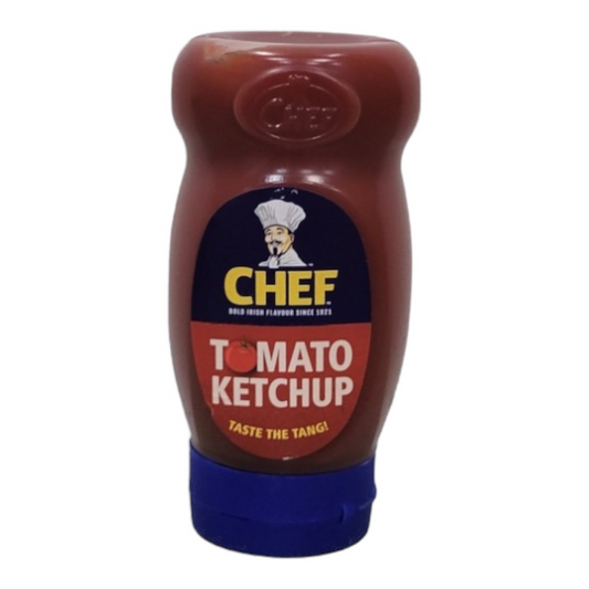 Chef Tomato Ketchup Squeezy Top Down