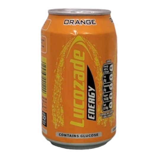 Lucozade - Energy Orange Can 330ml