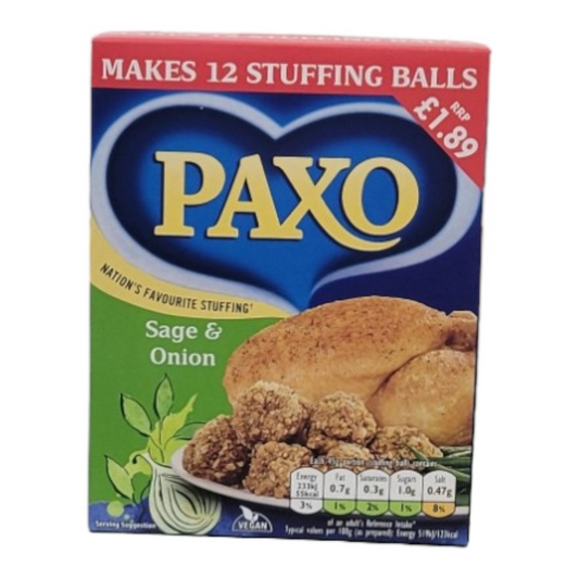 Paxo Sage & Onion 170g