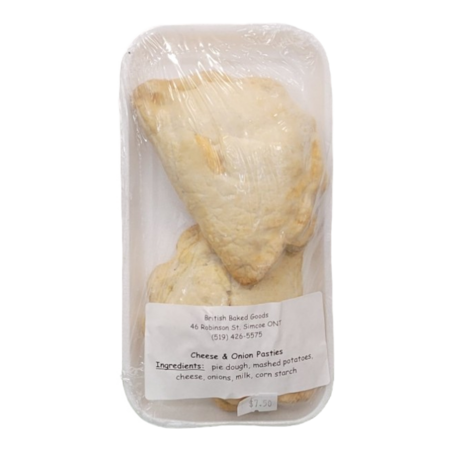 Cheese And Onion Pastie