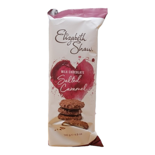 Elizabeth Shaw Salted Caramel Milk Chocolate Biscuits 140g