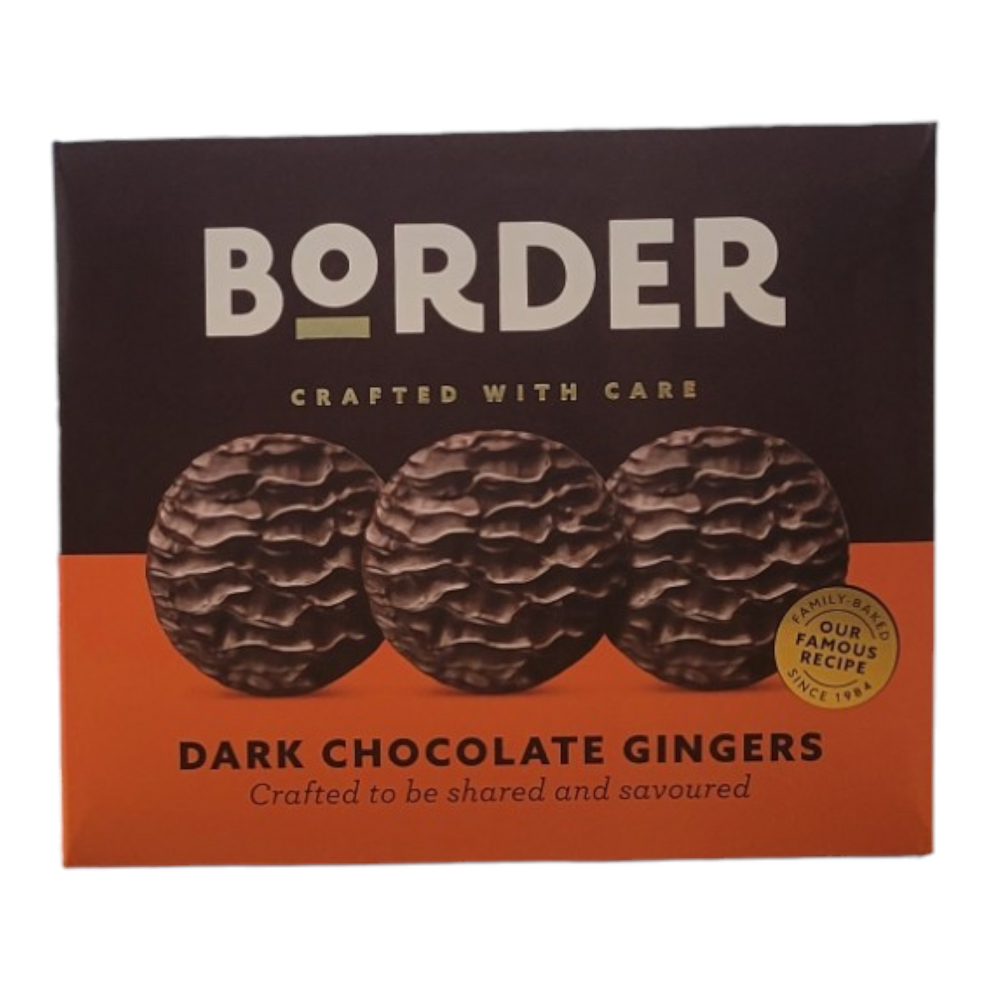 Border Dark Chocolate Gingers 255g