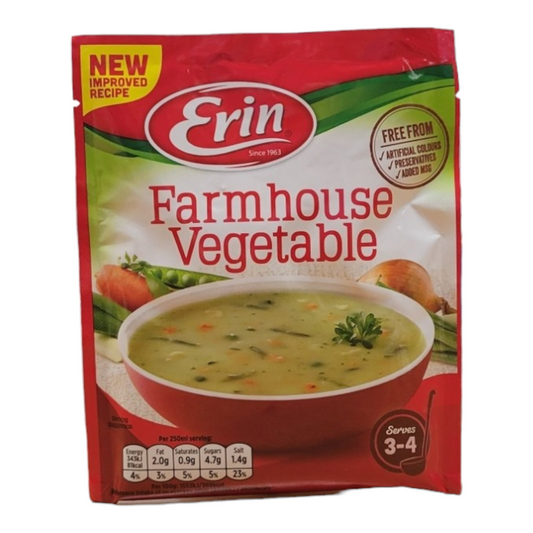 Erin Farmhouse Vegetable Soup Mix 75g