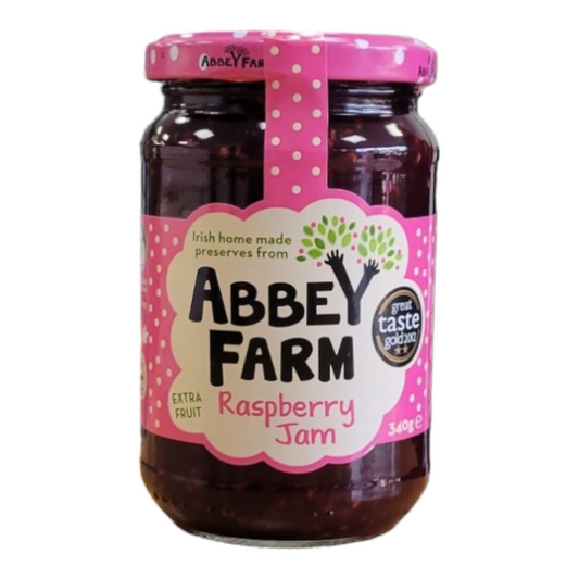 Abbey Farm Raspberry Jam 340g