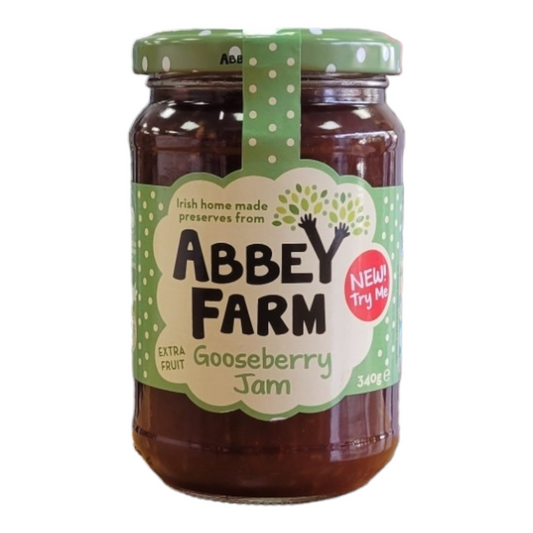Abbey Farm Gooseberry Jam 340g