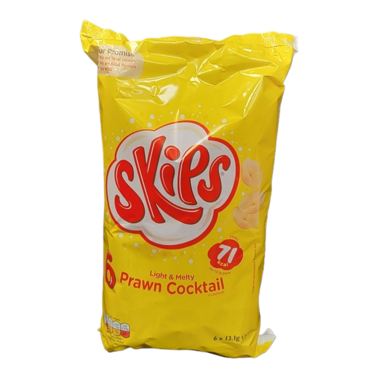 KP Skips Tingly Prawn Cocktail Flavour Crisps 6 Pack