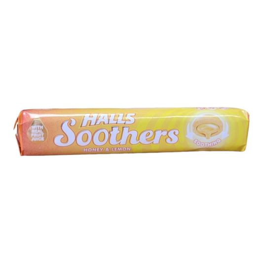 Halls Soothers Candy Honey Lemon 45.000 gr