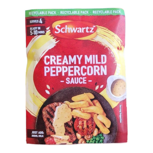 Schwartz Mild Peppercorn Sauce 25g