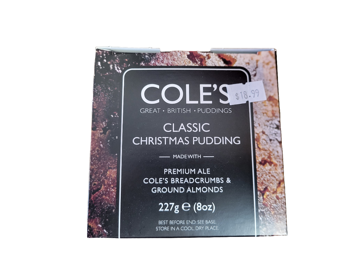 Cole's Classic Christmas Pudding 227g