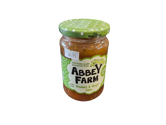 Abbey Farm Rhubarb and Ginger Jam