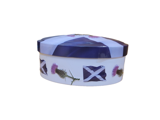 Gardiners Saltire Vanilla Fudge Tin 120g (Thistle)
