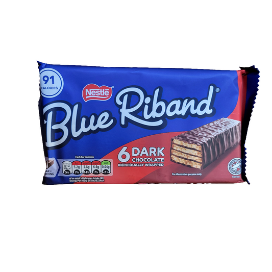 Nestle Blue Riband Dark Chocolate 6 bars 105g