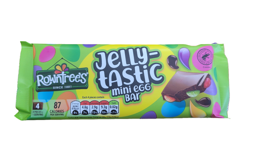 Rowntree Jelly-tastic mini egg bar.
