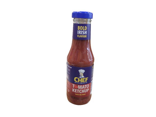 Chef Ketchup Glass bottle 340g