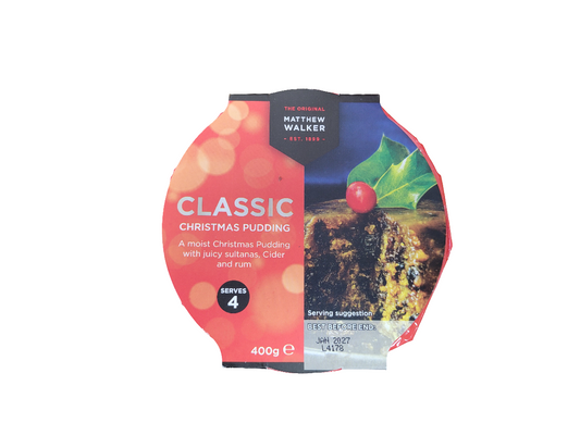 Matthew Walker Classic Christmas Pudding 400g