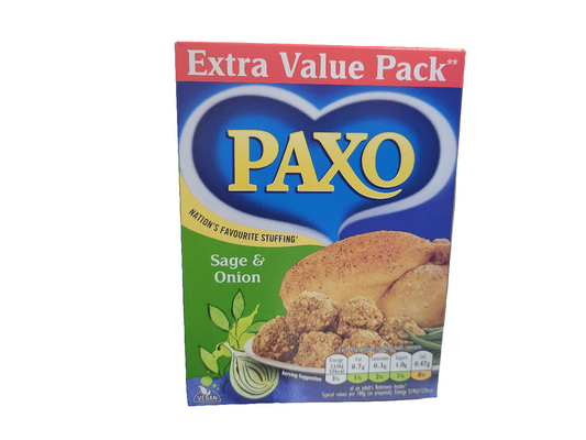 Paxo Sage & Onion Stuffing 340g